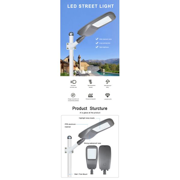 ROHS 3000K Aluminum Solar Flood Lights For Country Road 150-180W