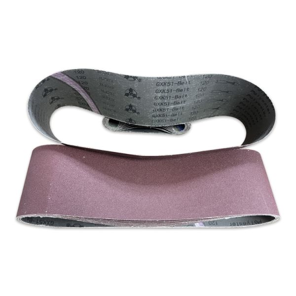 GXK51 Diamond Sanding Belts 100 x 610 Premium Aluminum Oxide 100-150 Grit