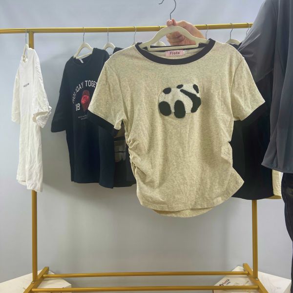 Comfortable Fashion 2nd Hand T Shirts Men Women Second Hand Short Sleeves