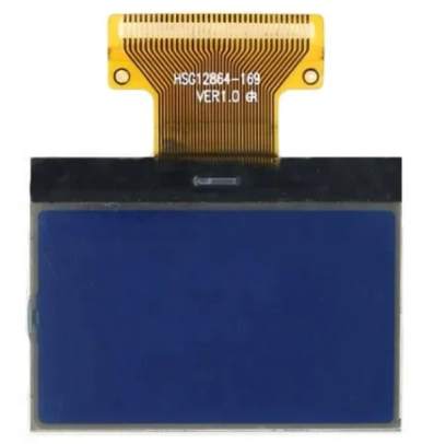 FPC Interface 128x64 COG LCD Module with 5V Operating Voltage and Compact COG Packaging