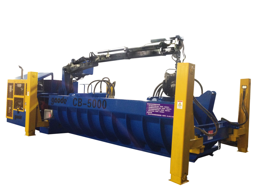 CE Metal Hydraulic Portable Scrap Car Baler Car Crusher Baler 90KW