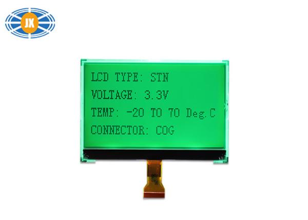 3 Inch COG Monochrome LCD Monitor , COG Dot Matrix Display With ST7567 Driver