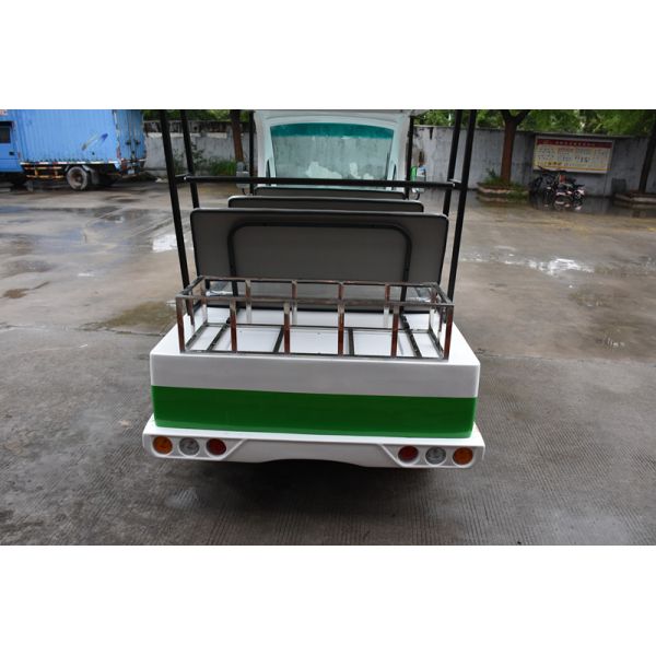 Автомобиль 8 пассажиров мини электрический осмотр достопримечательностей с задней коробкой небольшого пакета