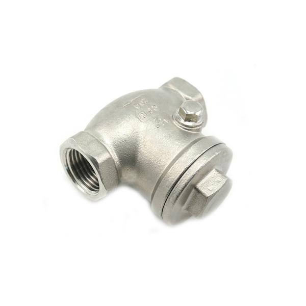 Stainless Steel 304 Pn200 Swing Check Valve With Female Threaded