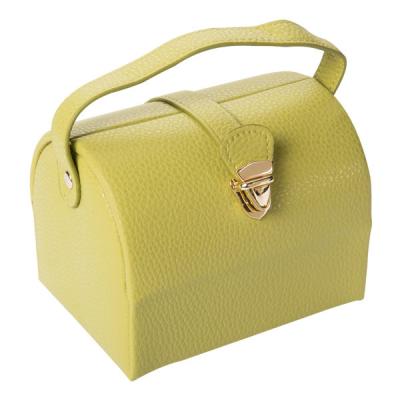 Gift Carry Display Portable Travel Jewelry Box Pu Leather Material Easy To Use