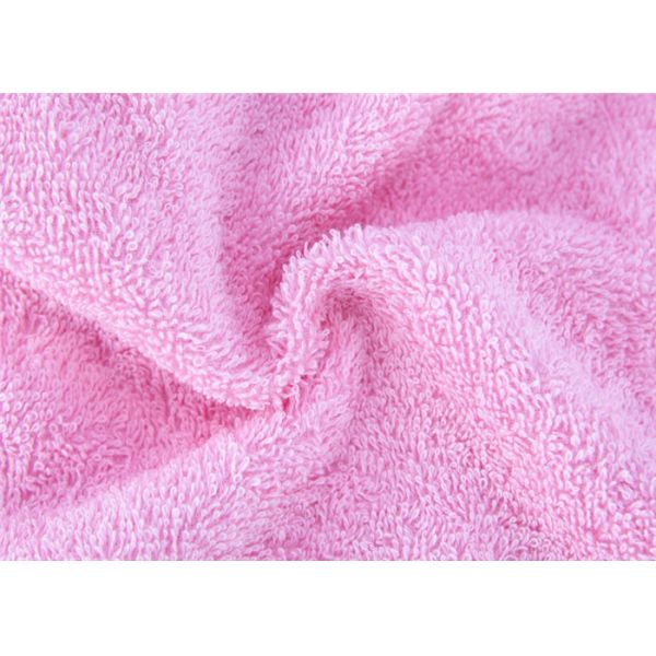 Natural Pink Toddler Cotton Bathrobe , Baby Shower Robe Cute Fun Designs