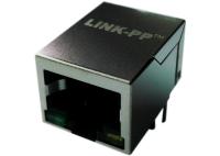 1x RJ45 LPJ0011BENL de ángulo recto, transformador del Magnetics del 10/100M integrado