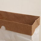 le sac en papier bag, Kraft Paper Storage Linen Bag Kids Toys Clothing Organizer Basket Nursery Home Decor