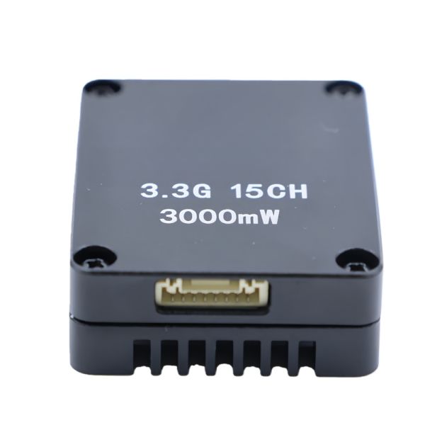 3.3GHz Analog Video Transmitter 3025MHz-3375MHz Range Industrial Grade For Drones