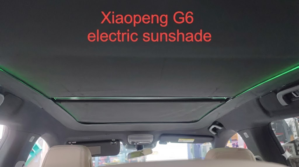 ForXiaopeng G6 Retractable Electric Sunshade Factory Direct Sales