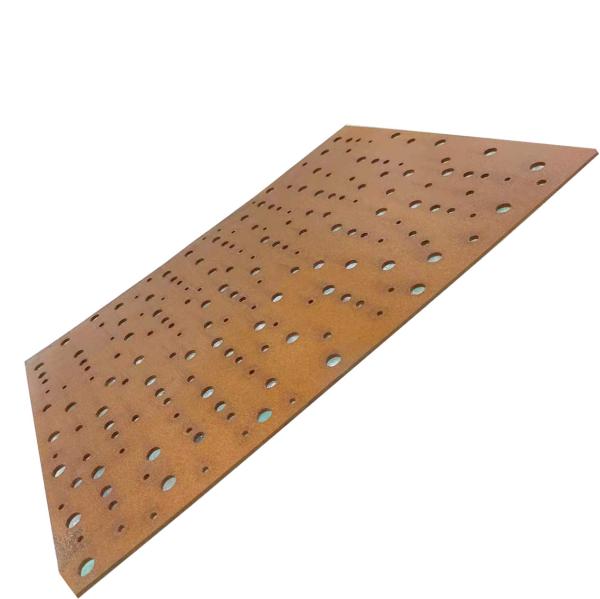 0.8-1.2mm A588 Corten Steel Plate 0.6m-3m AISI ASTM DIN