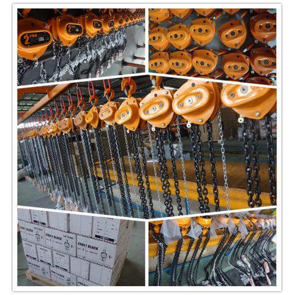 Portable Hand Operated Small Chain Hoist With Drop Forged Hooks For Factory