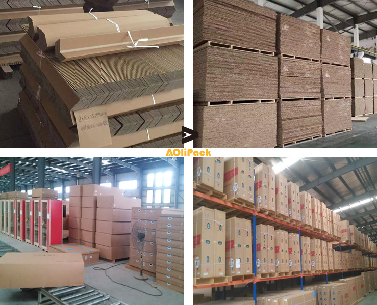 Протекторы края паллета круга 2.5mm картона