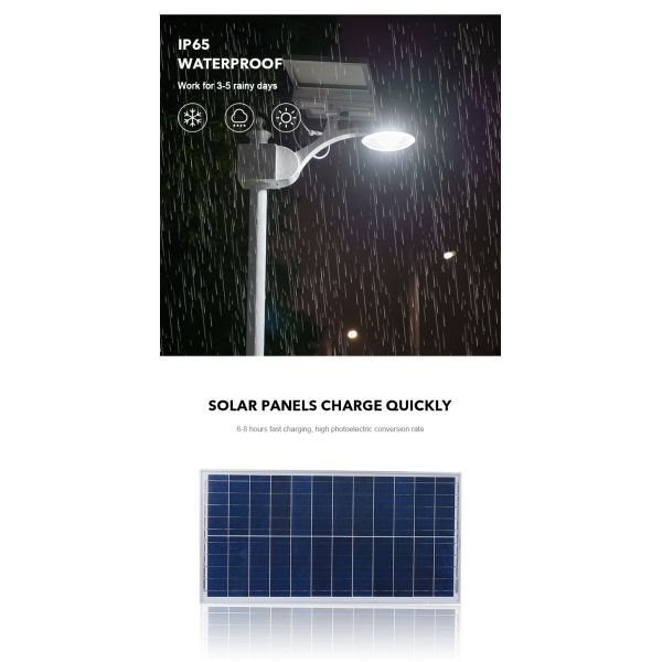 управление светом уличных светов Ip65 12W 18W 24W солнечное приведенное в действие водоустойчивое для парка сада