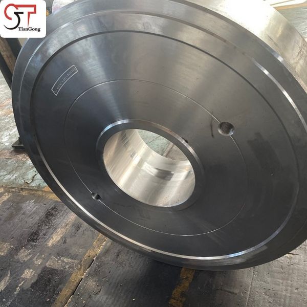 Engranaje Forjado de Servicio Pesado 20CrMnTi Aleación de Acero Forjado Normalizado Templado Para Engranaje de Trituradora