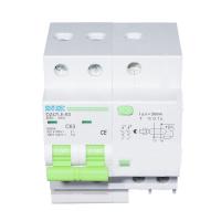 Disyuntor actual residual del carril 63A 6KA RCBO del dinar