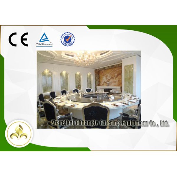 De nuevo a la tabla al aire libre de Hibachi de la estufa doble del círculo trasero, tabla al aire libre de la parrilla de Teppnayaki