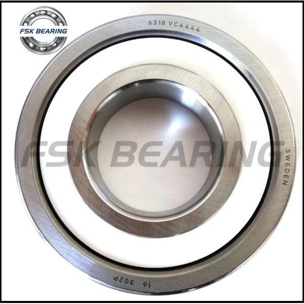Single Row 6318 VC4444 Deep Groove Ball Bearing High Nitrogen Stainless Steel For Auto