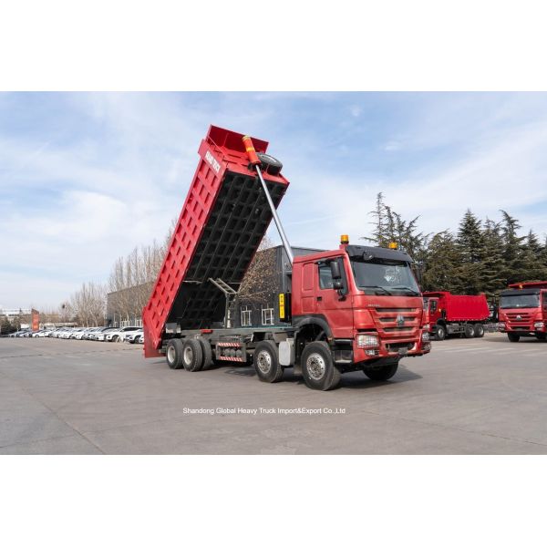 HOWO 8x4 400HP Dump Truck 45T Capacity Heavy Duty Mining