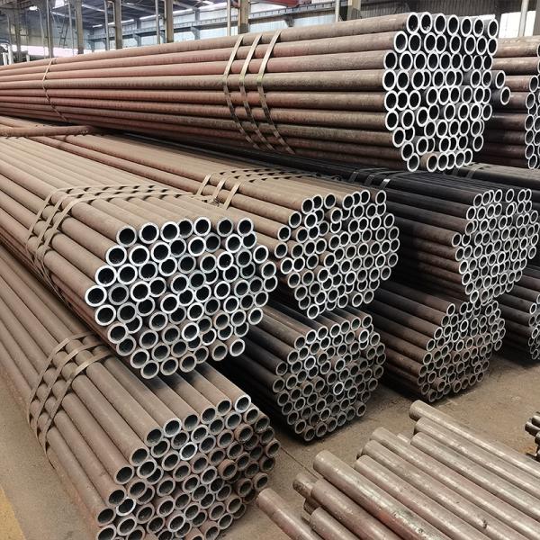 Mild Carbon Steel Seamless Pipe Hot Rolled Seamless Tubing Custom Wall Thickness