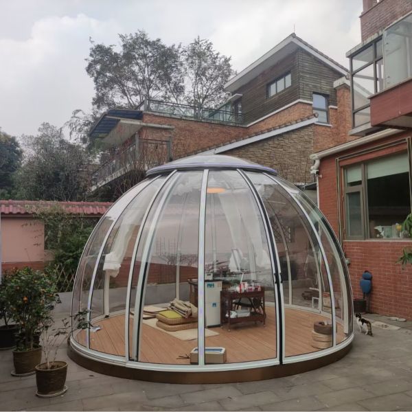 Mobile room theme restaurant Scenic area  room outdoor transparent sun room