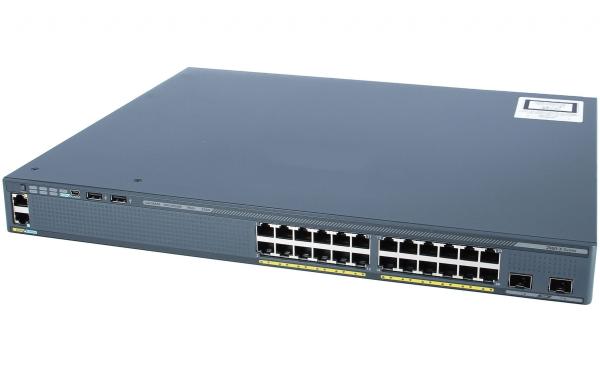 La série C2960X 24 ports Gigabit Ethernet POE 370W Lan Base Switch WS-C2960X-24PD-L