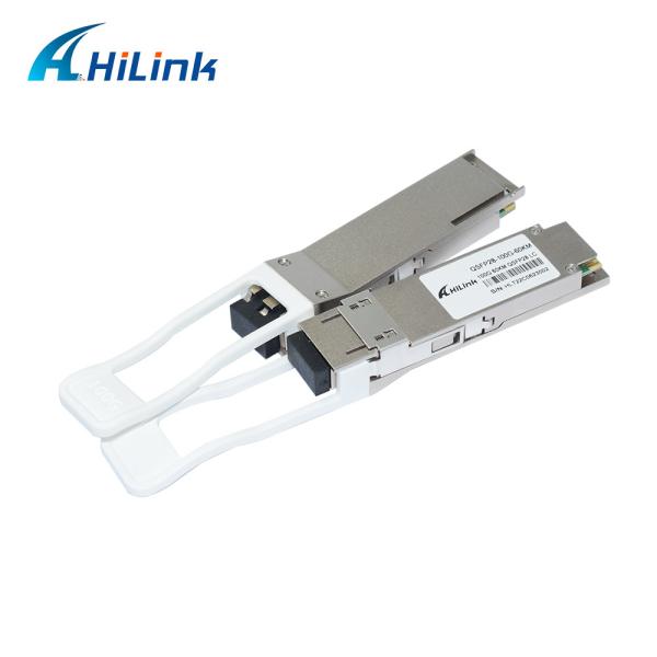QSFP28 100G ZR4 Optical Transceiver Module 60KM SMF With FEC Dual LC LAN WDM 4 Lanes