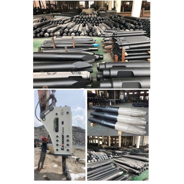 195 кг Everdigm Rock Sb81 Гидравлический молоток и кислик для 50-60-тонного экскаватора