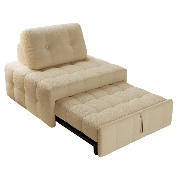 Convertible Folding Sofa Bed Sleeper Chair with Pillow for Living Room Home Office Apartment Single Size