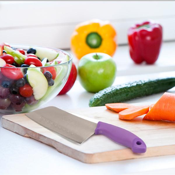 7 Pcs Stainless Steel Kitchen Knife Set Chopping Knife Freezing Knife Scissors Chef Knives