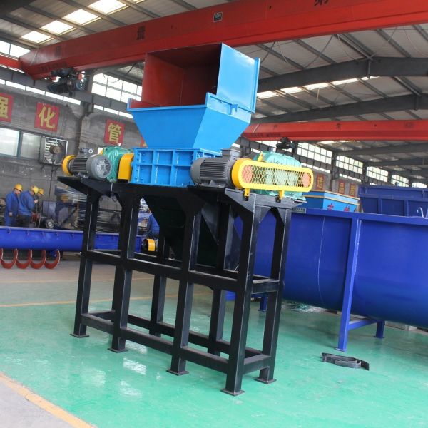 Full Automatic Control Double Shaft Shredder for Scrap Metal/Plastic/Wood/Solid