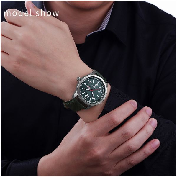 Пикирование кварца стекла сапфирового стекла светящее наблюдает нержавеющую сталь людей 316L