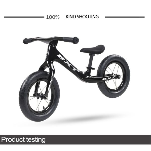 Велосипеды скутера велосипеда детей волокна углерода велосипеда баланса нажима 12 дюймов