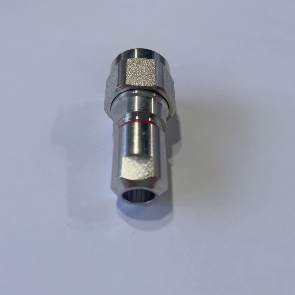 50 Ohm N Male Clamp Connector Small Cable Clamp Connector For 1/4 Super Flexible Cables