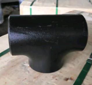 Customized SCH20 T Shaped Carbon Steel Pipe Tee connector High Strength