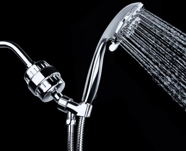 Гальванизируйте фильтр душа трудной воды, сталь Станьлесс очистителя воды душа низкого давления