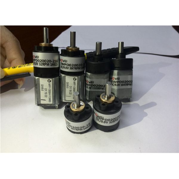 Ratio 96 Mini Low Rpm Brushless Motor 20mm , Three Speed stage for Dental instruments