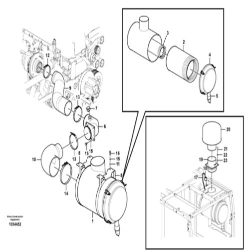 11033998 11033999 Excavator Replacement Parts VOE11033998 VOE11033999