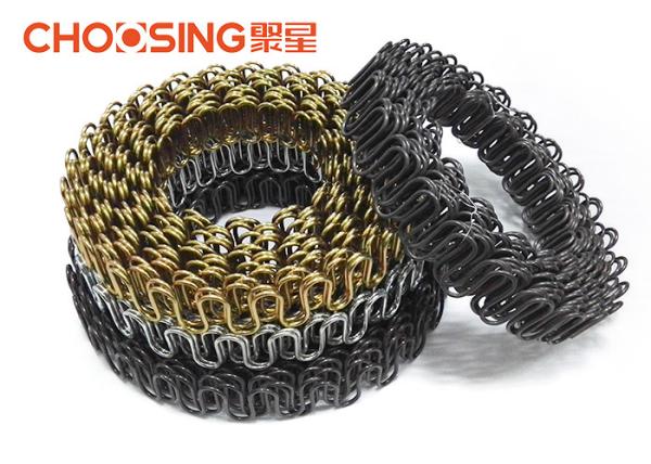 Good Elasticity Replacement Chair Springs , No Sag Springs Upholstery Super Loop