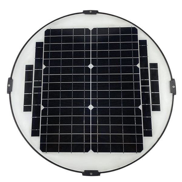 Дизайна света 30W 140 LM/W сада СИД алюминий солнечного славного черный серый