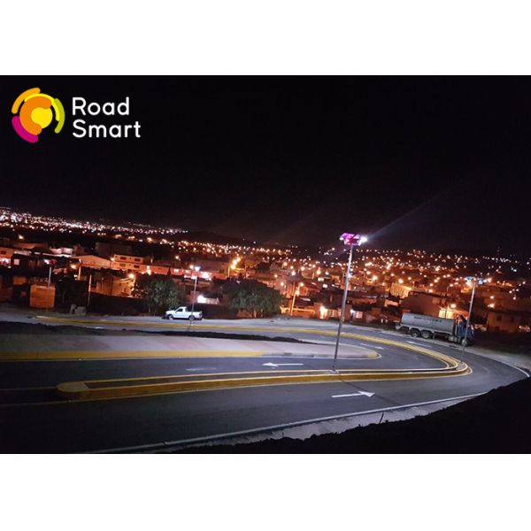 50W Solar Powered Street Lights Residential 2260lm With 50000hrs Lifespan