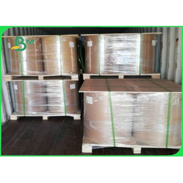 50GSM 60GSM Virgin Wood Pulp White Kraft Paper Roll For Food Packing