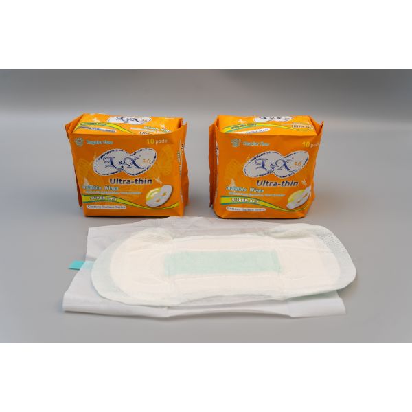 Regular Absorbency Women Sanitary Napkins Adult Lady Cool Aroma Fragrance Ultra Thin Comfortable Secure Fit Leak Protection