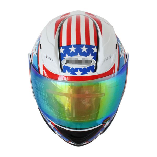 Mountain Bike Full Face Helmet with DOT ECE Certification and High Density EPS Liner