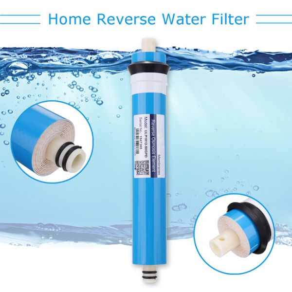 0.0001 Micron Water Filter Cartridges , Reverse Osmosis Membrane Element