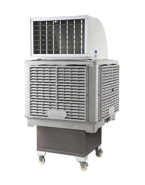 Portable Industrial Evaporative Cooler 2.2Kw 120L 90Kg Remote Control For Big Coffee Shop