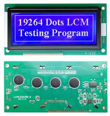 Monochrome LCD Display 240x128 Dot Matrix 1/ 128 Duty 5V DC/DC