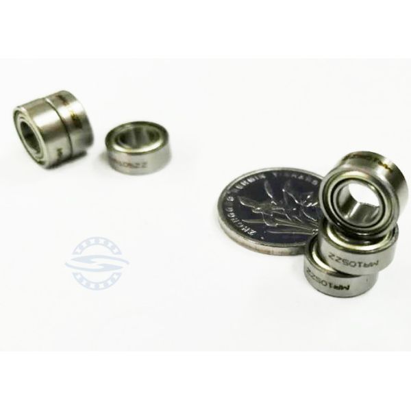 Размер 3.175x6.35x2.799mm открытое RI418 шарикоподшипника паза R144 ZZ мини глубокий