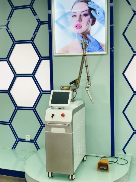 2019 New arrival  Korea importing arm Q swithed nd yag laser tattoo removal equipment