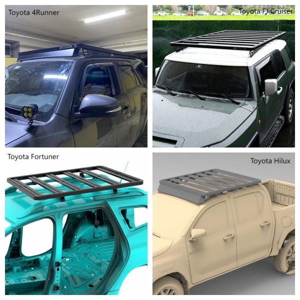 4X4 Road Runner кровельная стойка Алюминий Off Road Bed Rack